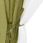 vidaXL Tenda per Piscina in Tessuto 500x433x250 cm Verde vidaXL Tenda per Piscina in Tessuto 500x433x250 cm Verde