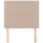 vidaXL Testiere 2 pz Cappuccino 100x5x78/88 cm in Similpelle vidaXL Testiere 2 pz Cappuccino 100x5x78/88 cm in Similpelle
