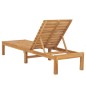 Lettino Prendisole in Legno Massello di Teak Lettino Prendisole in Legno Massello di Teak