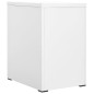 vidaXL Schedario Bianco 46x62x72,5 cm in Acciaio vidaXL Schedario Bianco 46x62x72,5 cm in Acciaio
