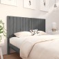 Testiera per Letto Grigia 145,5x4x100 cm Legno Massello di Pino Testiera per Letto Grigia 145,5x4x100 cm Legno Massello di Pino