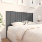 Testiera per Letto Grigia 145,5x4x100 cm Legno Massello di Pino Testiera per Letto Grigia 145,5x4x100 cm Legno Massello di Pino