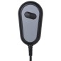 Poltrona Wing Back Elettrica Massaggiante Nera in Similpelle