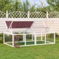 Box per Animali Moka 200x112,5x74 cm in Legno Massello di Pino Box per Animali Moka 200x112,5x74 cm in Legno Massello di Pino