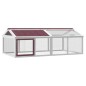 Box per Animali Moka 200x112,5x74 cm in Legno Massello di Pino Box per Animali Moka 200x112,5x74 cm in Legno Massello di Pino