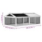 Box per Animali Moka 200x112,5x74 cm in Legno Massello di Pino Box per Animali Moka 200x112,5x74 cm in Legno Massello di Pino
