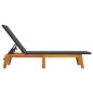 vidaXL Set Mobili da Giardino 3 pz Polyrattan e Legno Massello Acacia vidaXL Set Mobili da Giardino 3 pz Polyrattan e Legno Massello Acacia