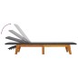 vidaXL Set Mobili da Giardino 3 pz Polyrattan e Legno Massello Acacia vidaXL Set Mobili da Giardino 3 pz Polyrattan e Legno Massello Acacia