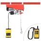 vidaXl Paranco Elettrico con Telecomando senza Fili 1300 W 500/999 kg vidaXl Paranco Elettrico con Telecomando senza Fili 1300 W 500/999 kg