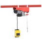 vidaXl Paranco Elettrico con Telecomando senza Fili 1300 W 500/999 kg vidaXl Paranco Elettrico con Telecomando senza Fili 1300 W 500/999 kg