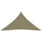 Parasole a Vela Oxford Triangolare 4x5x5 m Beige