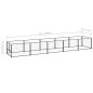 Gabbia per Cani Nera 5 m² in Acciaio Gabbia per Cani Nera 5 m² in Acciaio