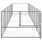 Gabbia per Cani Argento 6 m² in Acciaio Gabbia per Cani Argento 6 m² in Acciaio