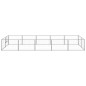 vidaXL Gabbia per Cani Argento 10 m² in Acciaio vidaXL Gabbia per Cani Argento 10 m² in Acciaio