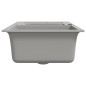 Lavello Cucina Doppio Bacino Grigio Granito Lavello Cucina Doppio Bacino Grigio Granito