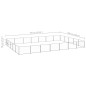 Gabbia per Cani Argento 35 m² in Acciaio Gabbia per Cani Argento 35 m² in Acciaio