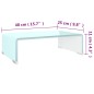 vidaXL Supporto TV / Rialzo Monitor in Vetro Verde 40x25x11 cm vidaXL Supporto TV / Rialzo Monitor in Vetro Verde 40x25x11 cm