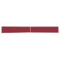 Tenda Laterale Retrattile per Patio 140x1200 cm Rossa