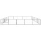 Gabbia per Cani Argento 45 m² in Acciaio Gabbia per Cani Argento 45 m² in Acciaio