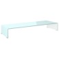 Supporto TV / Rialzo Monitor in Vetro Verde 90x30x13 cm Supporto TV / Rialzo Monitor in Vetro Verde 90x30x13 cm