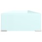 Supporto TV / Rialzo Monitor in Vetro Verde 90x30x13 cm Supporto TV / Rialzo Monitor in Vetro Verde 90x30x13 cm