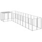 Gabbia per Cani Argento 7,26 m² in Acciaio Gabbia per Cani Argento 7,26 m² in Acciaio