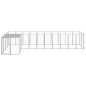 Gabbia per Cani Argento 7,26 m² in Acciaio Gabbia per Cani Argento 7,26 m² in Acciaio