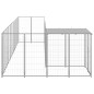 Gabbia per Cani Argento 7,26 m² in Acciaio Gabbia per Cani Argento 7,26 m² in Acciaio