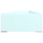 Supporto TV / Rialzo Monitor in Vetro Verde 110x30x13 cm Supporto TV / Rialzo Monitor in Vetro Verde 110x30x13 cm