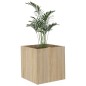 Fioriera Rovere Sonoma 40x40x40 cm in Legno Multistrato