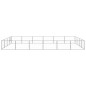 Gabbia per Cani Argento 24 m² in Acciaio Gabbia per Cani Argento 24 m² in Acciaio