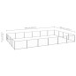 Gabbia per Cani Argento 24 m² in Acciaio Gabbia per Cani Argento 24 m² in Acciaio
