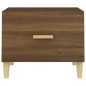 Tavolino da Salotto Rovere Marrone 50x50x40cm Legno Multistrato Tavolino da Salotto Rovere Marrone 50x50x40cm Legno Multistrato
