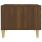 Tavolino da Salotto Rovere Marrone 50x50x40cm Legno Multistrato Tavolino da Salotto Rovere Marrone 50x50x40cm Legno Multistrato