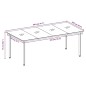 Set Mobili da Pranzo da Giardino 7 pz Antracite