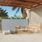 Tenda Laterale Retrattile per Patio 117x300 cm Grigia Tenda Laterale Retrattile per Patio 117x300 cm Grigia