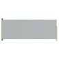 Tenda Laterale Retrattile per Patio 117x300 cm Grigia Tenda Laterale Retrattile per Patio 117x300 cm Grigia