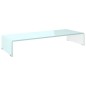 Supporto TV / Rialzo Monitor in Vetro Verde 80x30x13 cm Supporto TV / Rialzo Monitor in Vetro Verde 80x30x13 cm