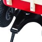 Carrello a Mano 150 kg Rosso Carrello a Mano 150 kg Rosso