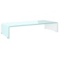 Supporto TV / Rialzo Monitor in Vetro Verde 70x30x13 cm Supporto TV / Rialzo Monitor in Vetro Verde 70x30x13 cm