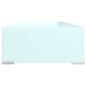 Supporto TV / Rialzo Monitor in Vetro Verde 70x30x13 cm Supporto TV / Rialzo Monitor in Vetro Verde 70x30x13 cm