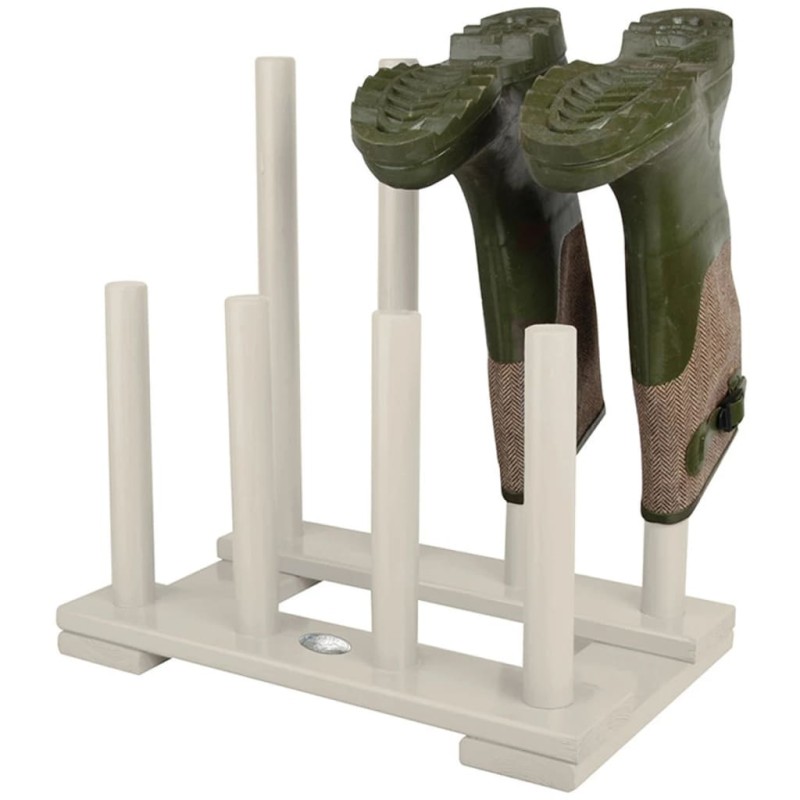 Esschert Design Supporto per Stivali Bianco CF48W Esschert Design Supporto per Stivali Bianco CF48W