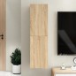 Mobile TV Rovere Sonoma 30,5x30x110 cm in Truciolato Mobile TV Rovere Sonoma 30,5x30x110 cm in Truciolato