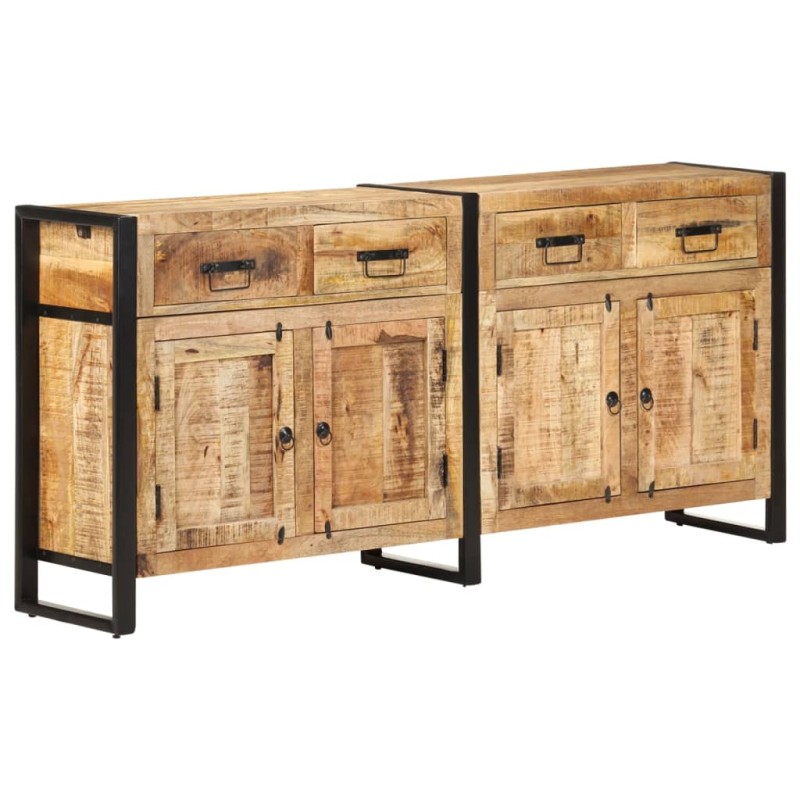 Credenza 172x35x80 cm in Legno Massello di Mango Credenza 172x35x80 cm in Legno Massello di Mango