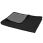 Copriletto Double-Face Trapuntato 170x210 cm Grigio e Nero Copriletto Double-Face Trapuntato 170x210 cm Grigio e Nero