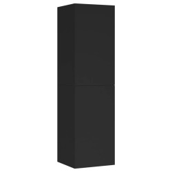 Mobile TV Nero 30,5x30x110 cm in Truciolato
