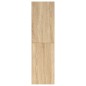 Mobili TV Rovere Sonoma 2 pz 30,5x30x110 cm in Truciolato