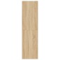 Mobili TV Rovere Sonoma 2 pz 30,5x30x110 cm in Truciolato