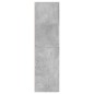 Mobili TV Grigio Cemento 2 pz 30,5x30x110 cm in Truciolato Mobili TV Grigio Cemento 2 pz 30,5x30x110 cm in Truciolato