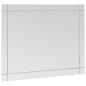 Specchio da Parete 80x60 cm in Vetro Specchio da Parete 80x60 cm in Vetro